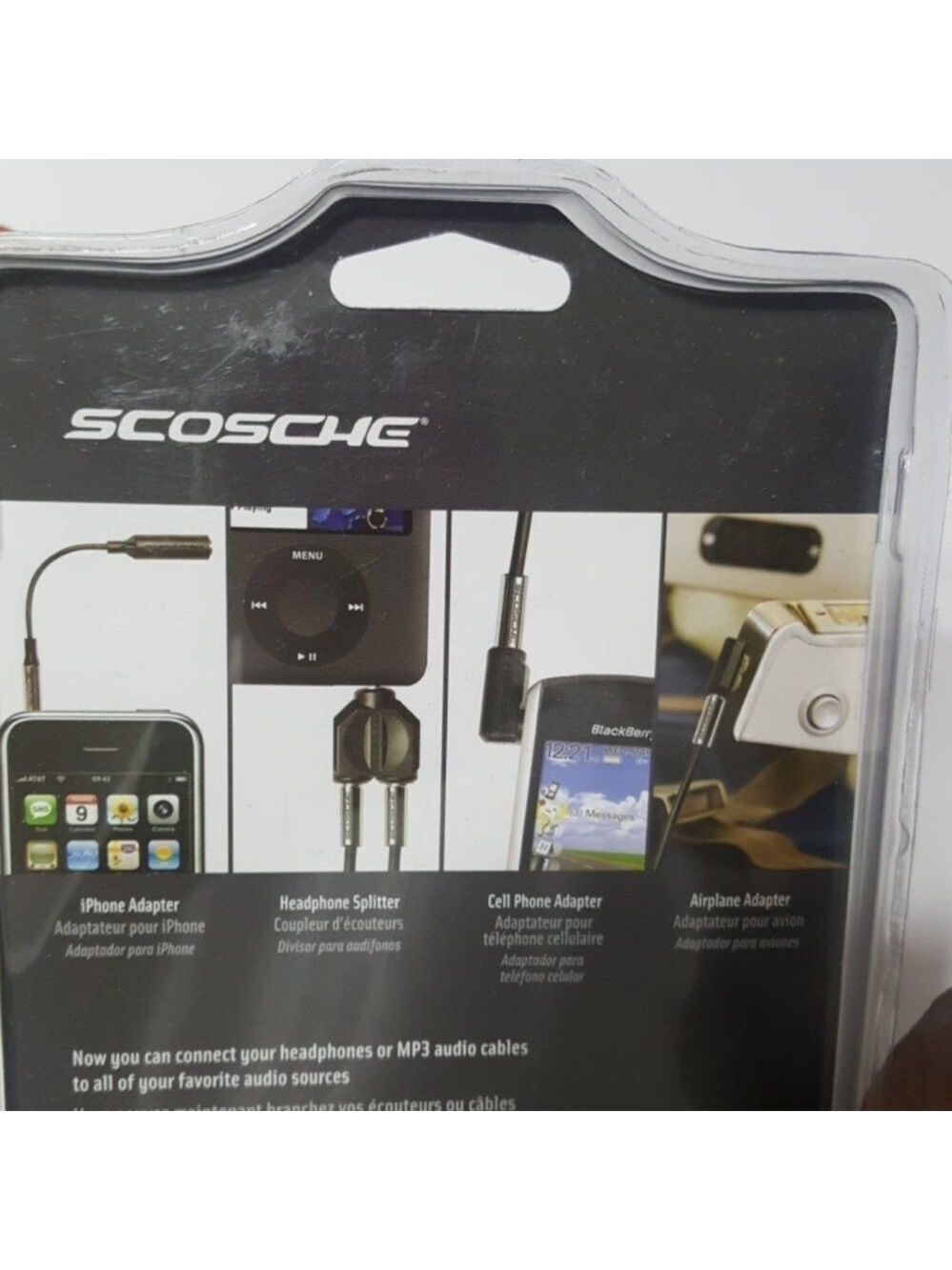 MP3 Audio Adapter Kit With Splitter - Picture 2 of 6
